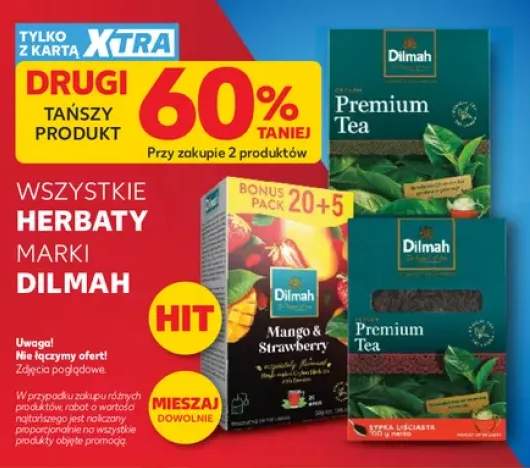 Herbaty marki Dilmah +2 warianty