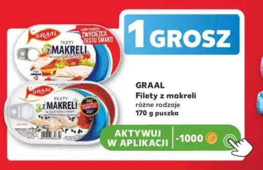 Filety z makreli w sosie pomidorowym Graal +1 wariant