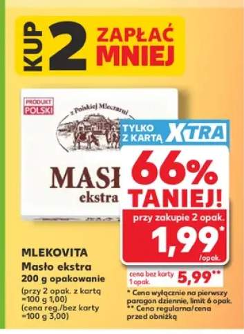 Masło ekstra Mlekovita
