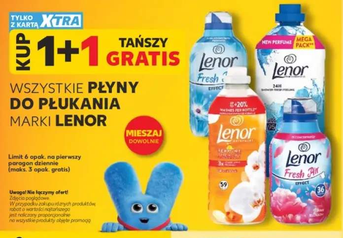 Płyny do płukania marki Lenor +4 warianty
