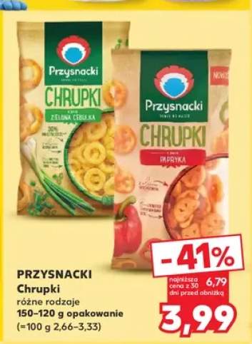 Chrupki Przysnacki o smaku zielonej cebulki +1 wariant