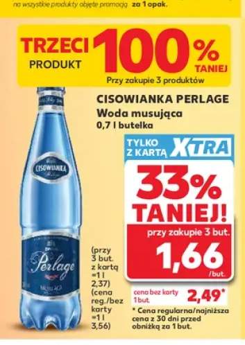 Woda musująca Cisowianka Perlage