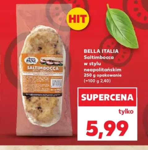Chleb Saltimbocca w stylu neapolitańskim Bella Italia
