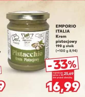 Krem pistacjowy Emporio Italia