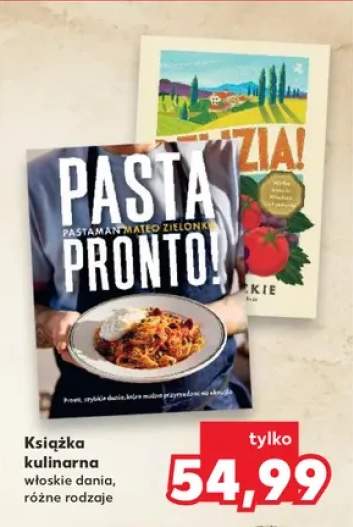 Książka kulinarna Pasta Pronto!