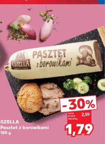 Pasztet z borowikami Gzella