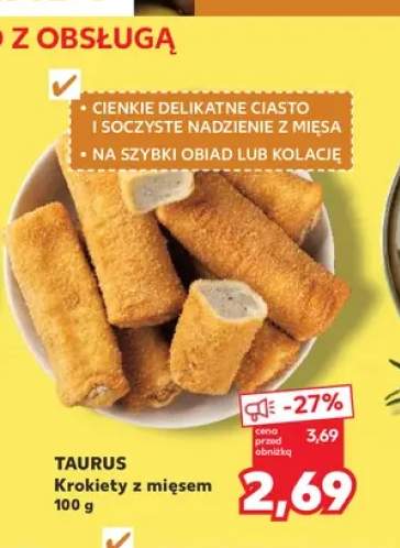Krokiety z mięsem Taurus