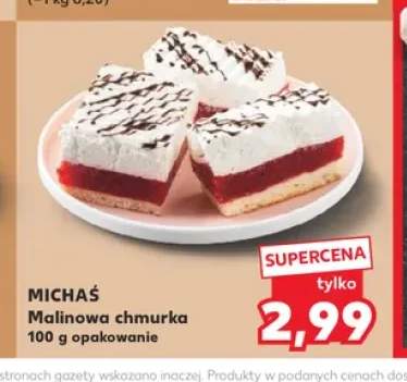 Ciasto Malinowa chmurka Michaś