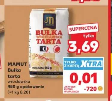 Bułka tarta wrocławska Mamut