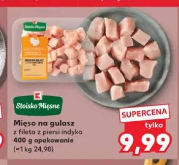 Mięso na gulasz z fileta z piersi indyka Stoisko Mięsne