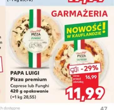 Pizza premium Caprese Papa Luigi +1 wariant