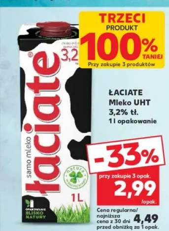 Mleko UHT Łaciate 3,2% tł.