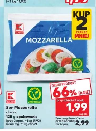 Ser Mozzarella classic K-Classic
