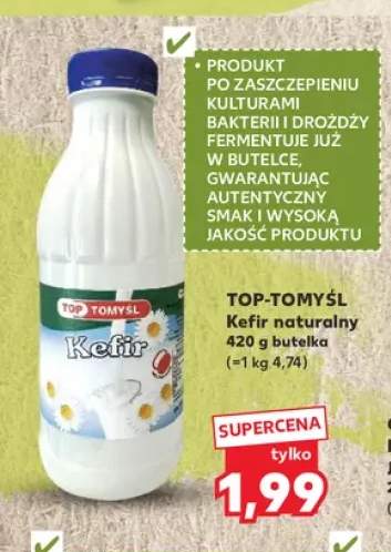 Kefir naturalny Top-Tomyśl