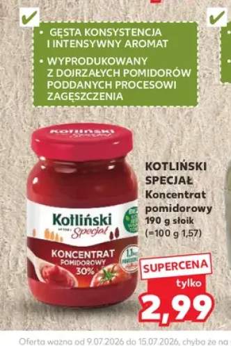 Koncentrat pomidorowy 30% Kotliński Specjał