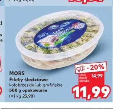 Filety śledziowe kołobrzeskie Mors +1 wariant