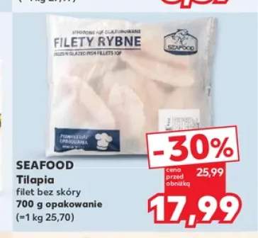 Tilapia filet bez skóry Seafood