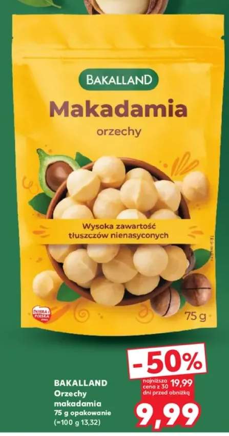 Orzechy makadamia Bakalland