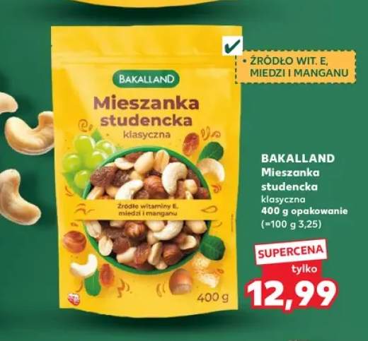 Mieszanka studencka klasyczna Bakalland
