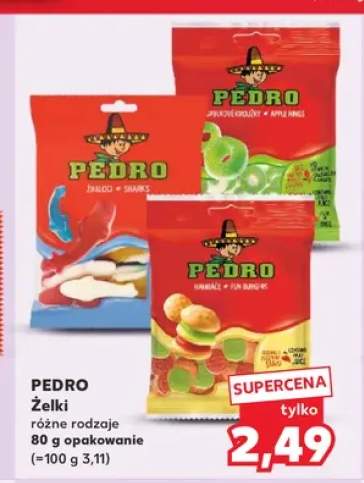 Żelki Pedro Apple Rings +2 warianty