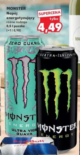 Napój energetyczny Monster Energy +1 wariant
