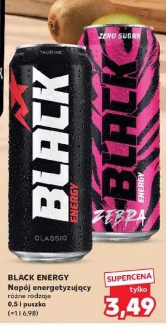 Napój energetyczny Black Energy Classic +1 wariant