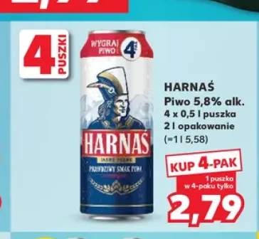 Piwo Harnaś 4-pak