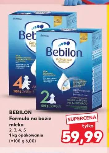 Formuła na bazie mleka Bebilon Advance Pronutra 3 +3 warianty