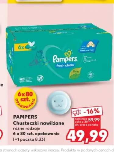 Chusteczki nawilżane Pampers Fresh Clean 6-pak