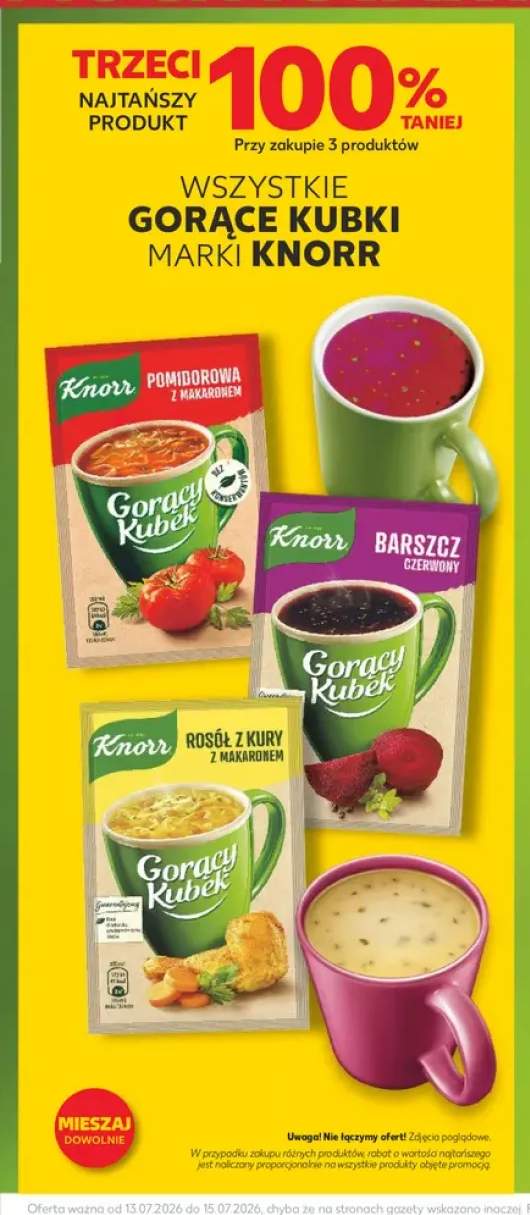 Gorące kubki Knorr +3 warianty