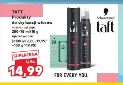 Produkty do stylizacji włosów Taft
