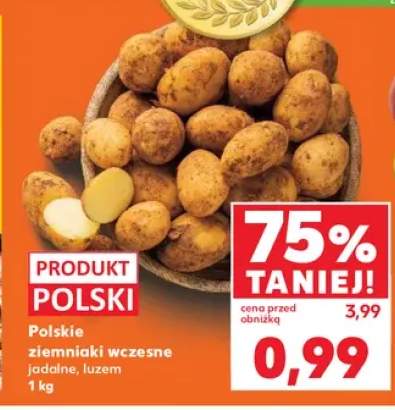 Ziemniaki wczesne polskie