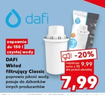Wkład filtrujący DAFI Classic