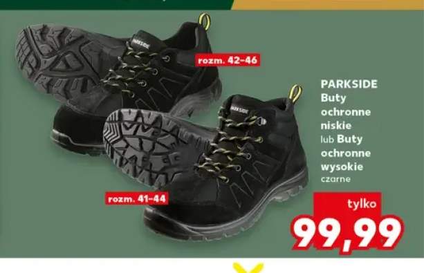 Buty ochronne niskie Parkside +1 wariant