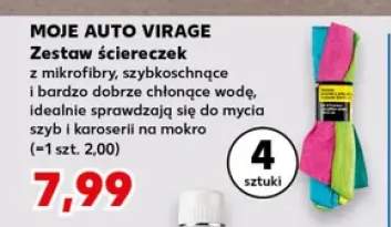 Zestaw ściereczek z mikrofibry Moje Auto Virage
