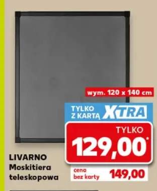 Moskitiera teleskopowa Livarno