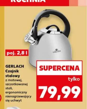 Czajnik stalowy Gerlach