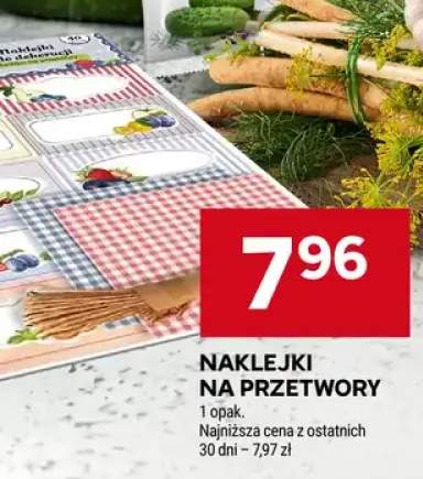 naklejki na słoiki