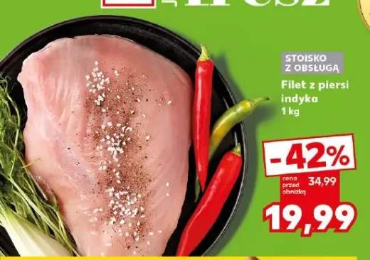 Filet z piersi indyka