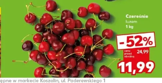 Czereśnie luzem