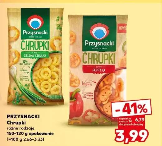 Chrupki Przysnacki o smaku zielonej cebulki +1 wariant