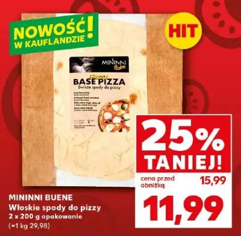 Włoskie spody do pizzy Mininni Buene