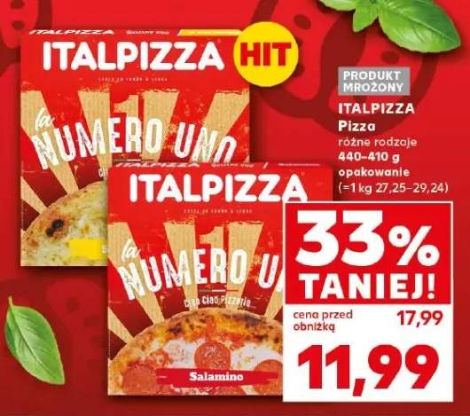 Pizza Italpizza La Numero Uno +1 wariant