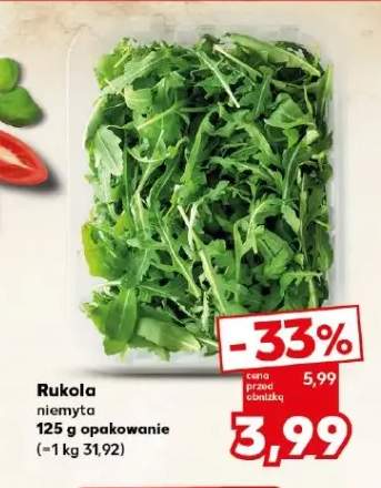 Rukola niemyta