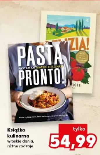 Książka kulinarna Pasta Pronto!