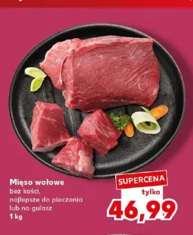 Mięso wołowe bez kości najlepsze do pieczenia lub na gulasz