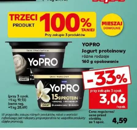 Jogurt proteinowy stracciatella YoPro +1 wariant