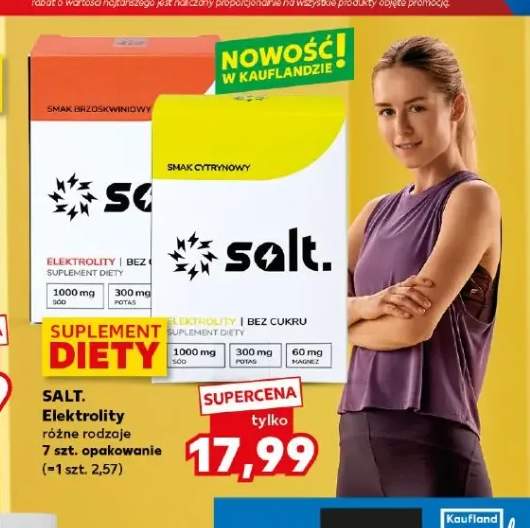 Suplement diety SALT. Elektrolity