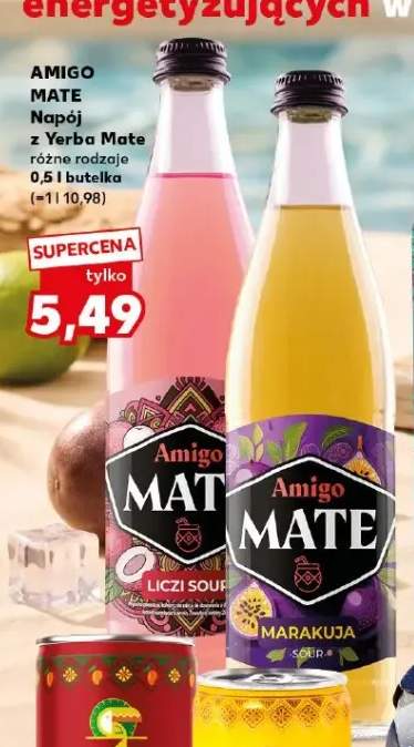 Napój z Yerba Mate Amigo Mate Liczi Sour +1 wariant