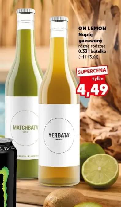 Napój gazowany On Lemon Matchbata +1 wariant